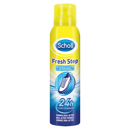 Scholl Fresh Step, desodorante para zapatos neutralizador de olores, 150 ml