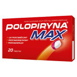 Polopiryna Max 500 mg, 20 comprimate enterale