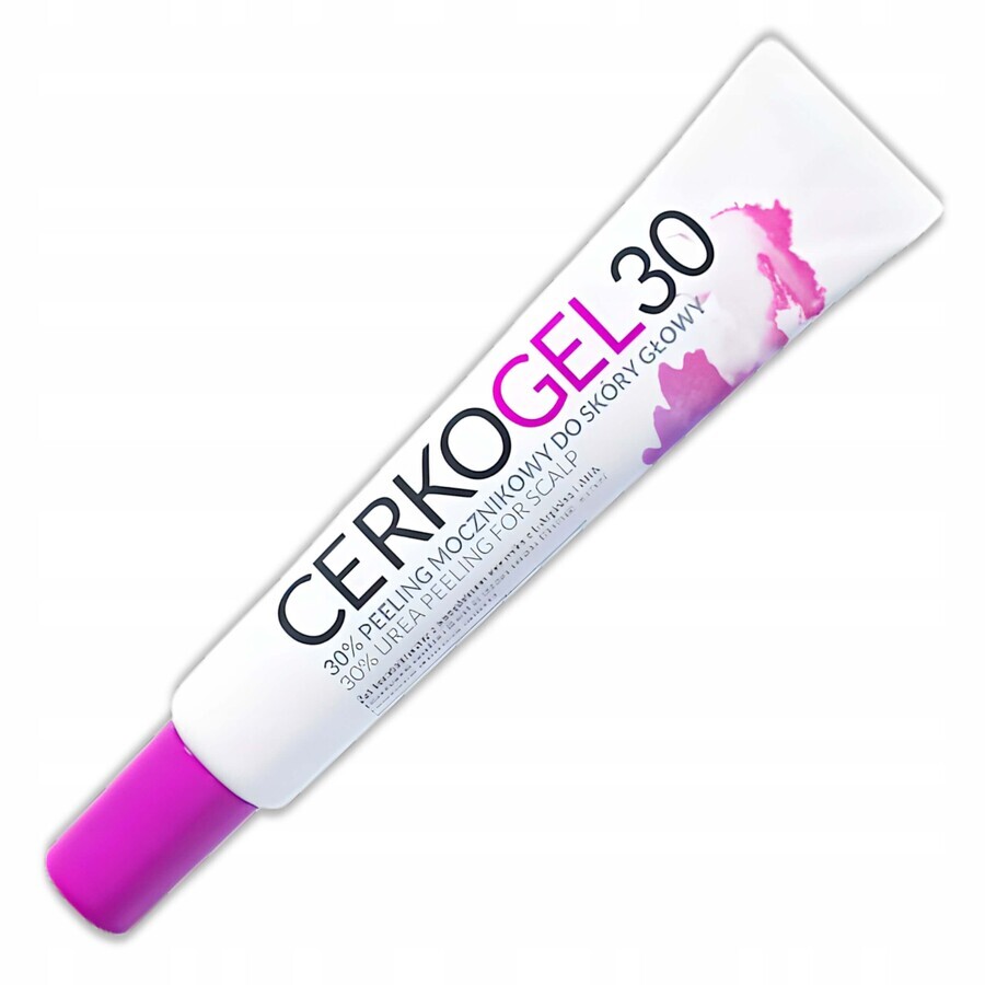 Cerkogel 30, 30% uree scrub pentru scalp, 50 g