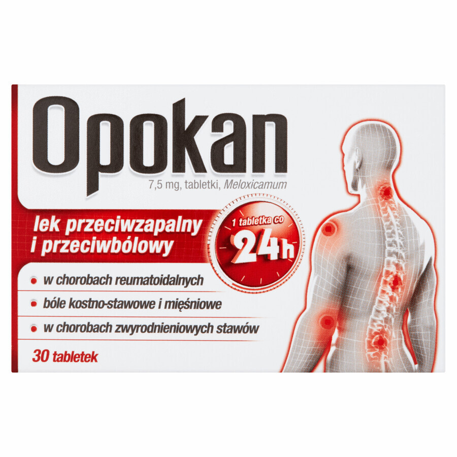 Opokan 7,5 mg, 30 tabletten