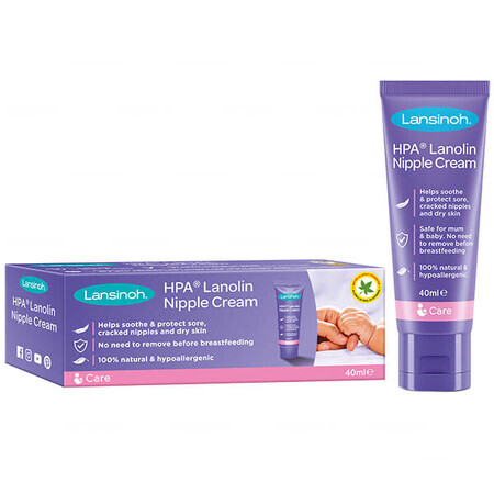 Lansinoh, lanolin HPA, 40 ml