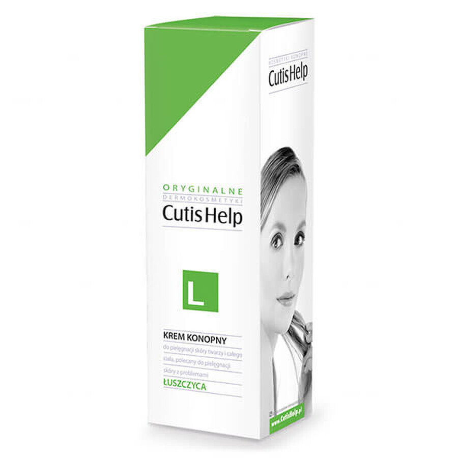 CutisHelp L, psoriasis, crème de jour au chanvre, 100 ml