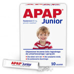 Apap Junior 250 mg, granulado, 10 sobres