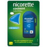 Nicorette Coolmint 4 mg, 20 pastiluțe