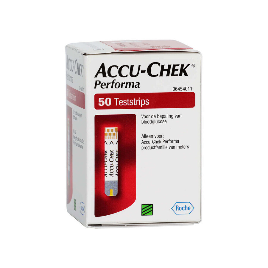 Accu-Chek Performa, benzi de testare, 50 unități