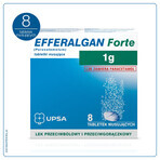 Efferalgan Forte 1 g, 8 compresse effervescenti