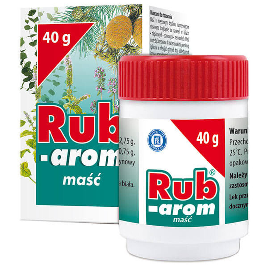 Rub-arom, unguent de încălzire, 40 g