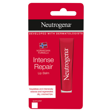 Neutrogena Norwegian Formula, baume à lèvres intensément régénérant, 15 ml