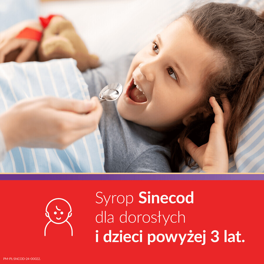 Sinecod 1,5 mg/ml, sirop, 100 ml