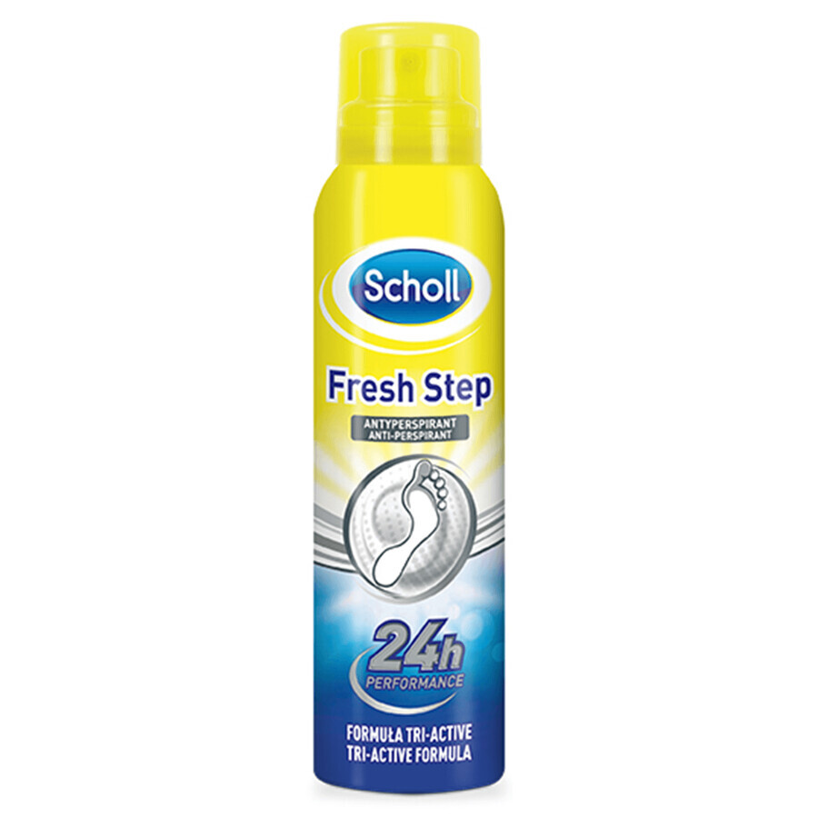 Scholl Fresh Step, antiperspirant pentru picioare cu neutralizare a mirosului, 150 ml