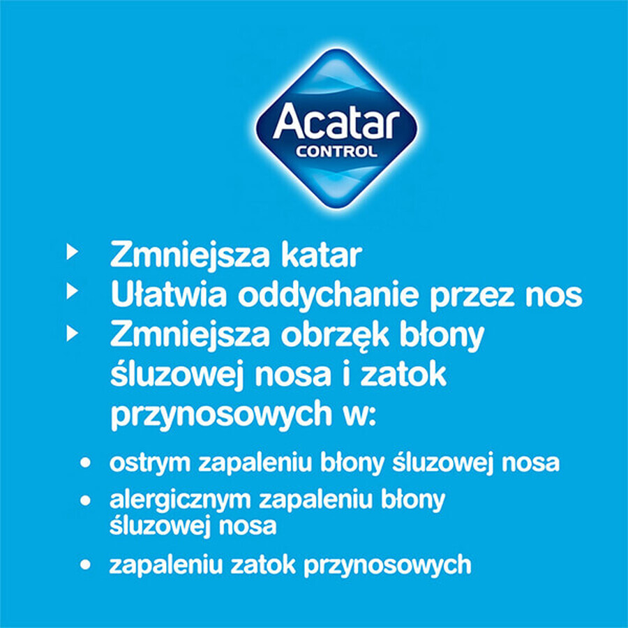 Acatar Control 0,5 mg/ml, spray nazal, soluție, 15 ml