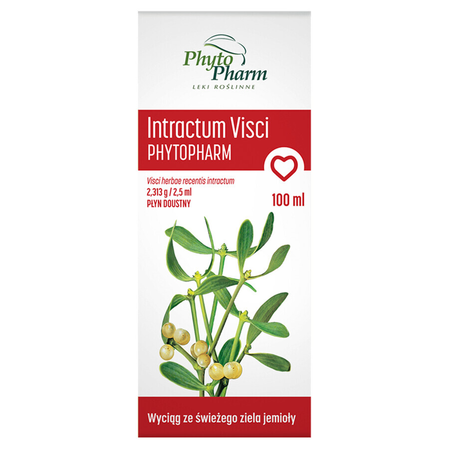 Intractum Visci Phytopharm 2,313 g/ 2,5 ml, lichid oral, 100 ml