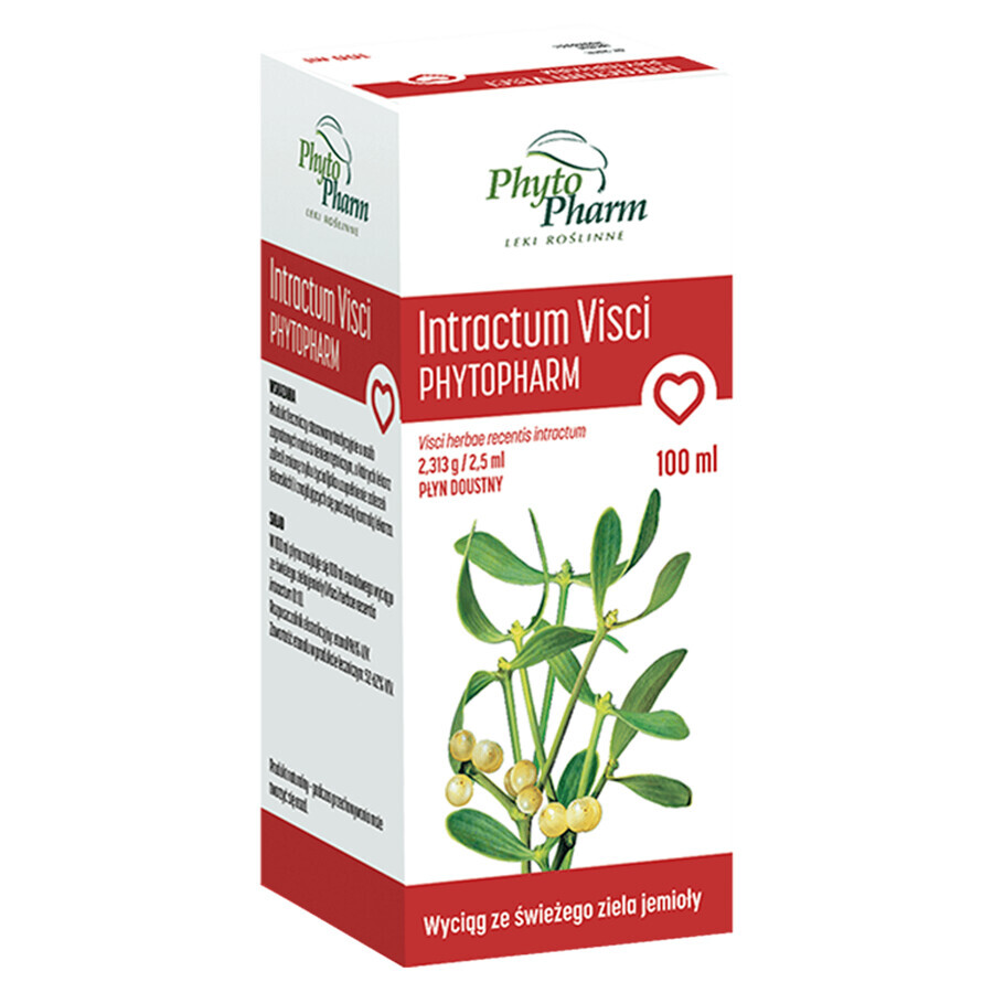 Intractum Visci Phytopharm 2,313 g/ 2,5 ml, lichid oral, 100 ml