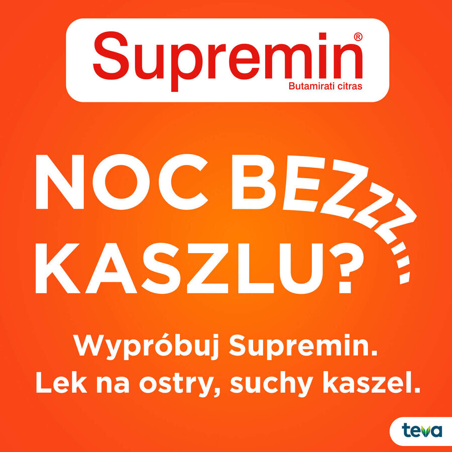 Supremin 4 mg/ 5 ml, Hustensirup, 200 ml