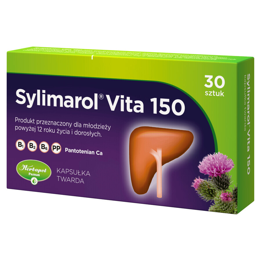 Sylimarol Vita 150 mg, 30 capsule