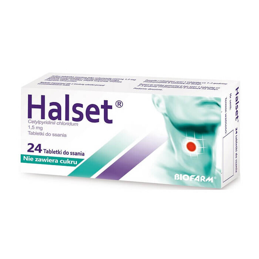 Halset 1,5 mg, 24 pastiluțe