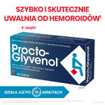 Procto-Glyvenol 400 mg + 40 mg, suppositories, 10 pieces