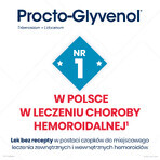 Procto-Glyvenol 400 mg + 40 mg, suppositories, 10 pieces