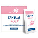 Tantum Rosa 53,2 mg/g, pulbere pentru soluție de irigare vaginală, 10 pliculețe