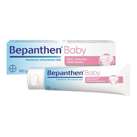 Bepanthen Baby, pomada contra la dermatitis del pañal para bebés, 100 g