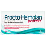 Procto-Hemolan Protect, supozitoare rectale, 10 bucăți