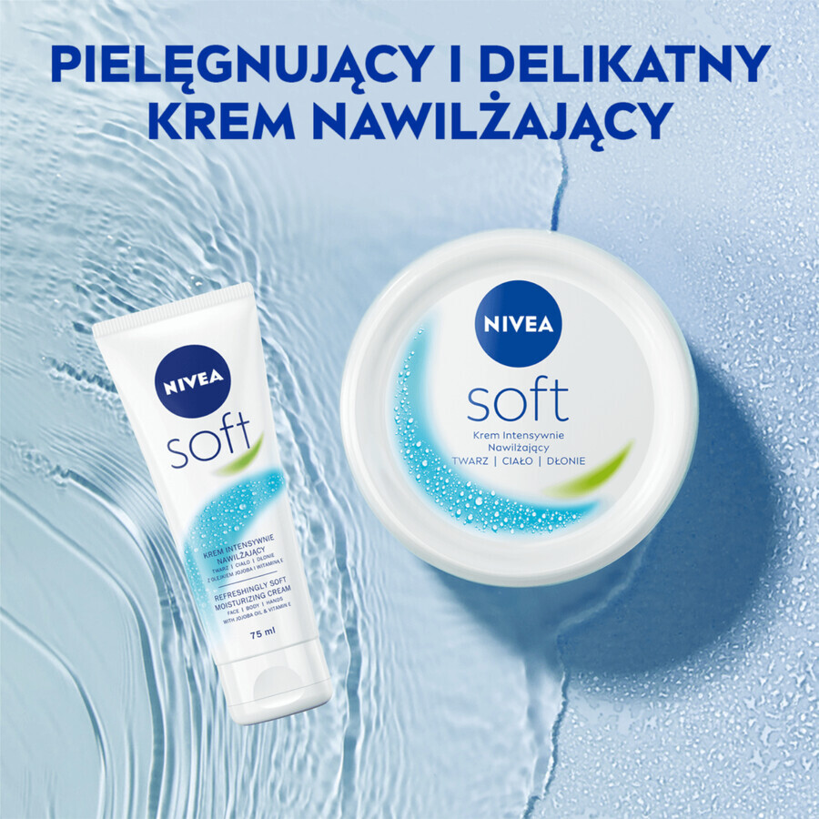 Nivea Soft, intensiv feuchtigkeitsspendende Creme, 300 ml