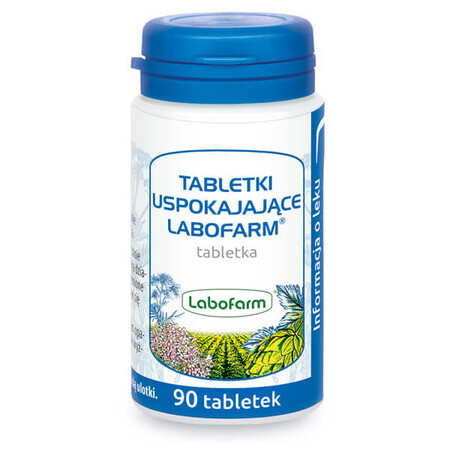 Labofarm comprimés sédatifs 170 mg + 50 mg + 50 mg + 50 mg, 90 comprimés