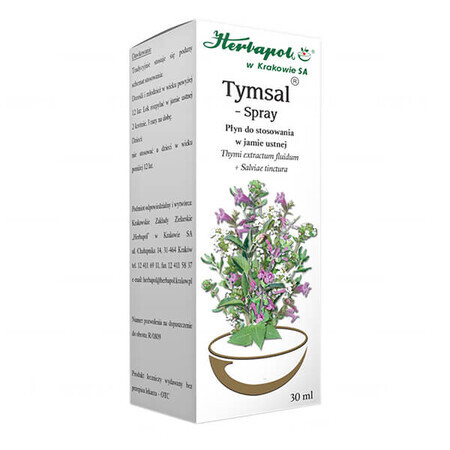 Tymsal-spray (679 mg + 291 mg)/ml, apă de gură, 30 ml