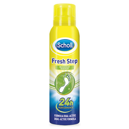 Scholl Fresh Step, deodorant pentru picioare cu neutralizare a mirosului, 150 ml