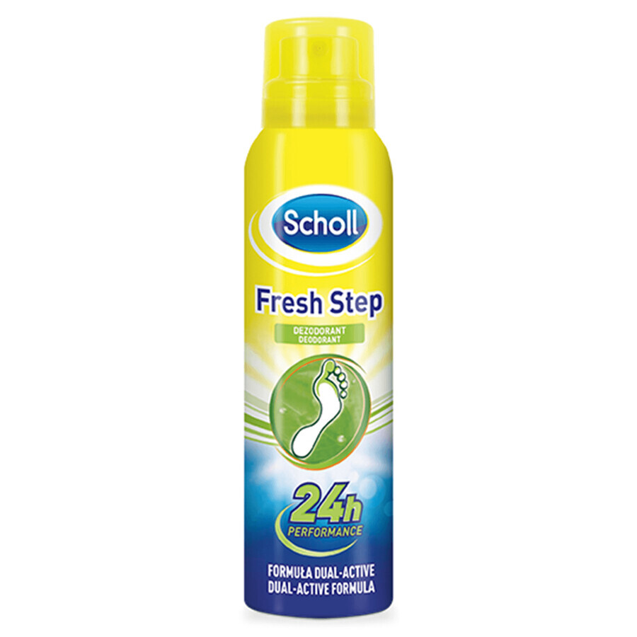 Scholl Fresh Step, deodorant pentru picioare cu neutralizare a mirosului, 150 ml