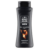 White Jeleń Men, Gel und Shampoo 2in1, mit Mineralien, 300 ml