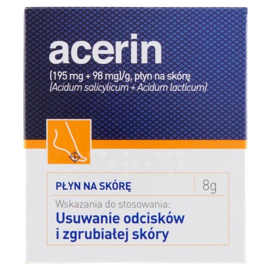 Acérine (195 mg + 98 mg)/g, lotion cutanée, 8 g