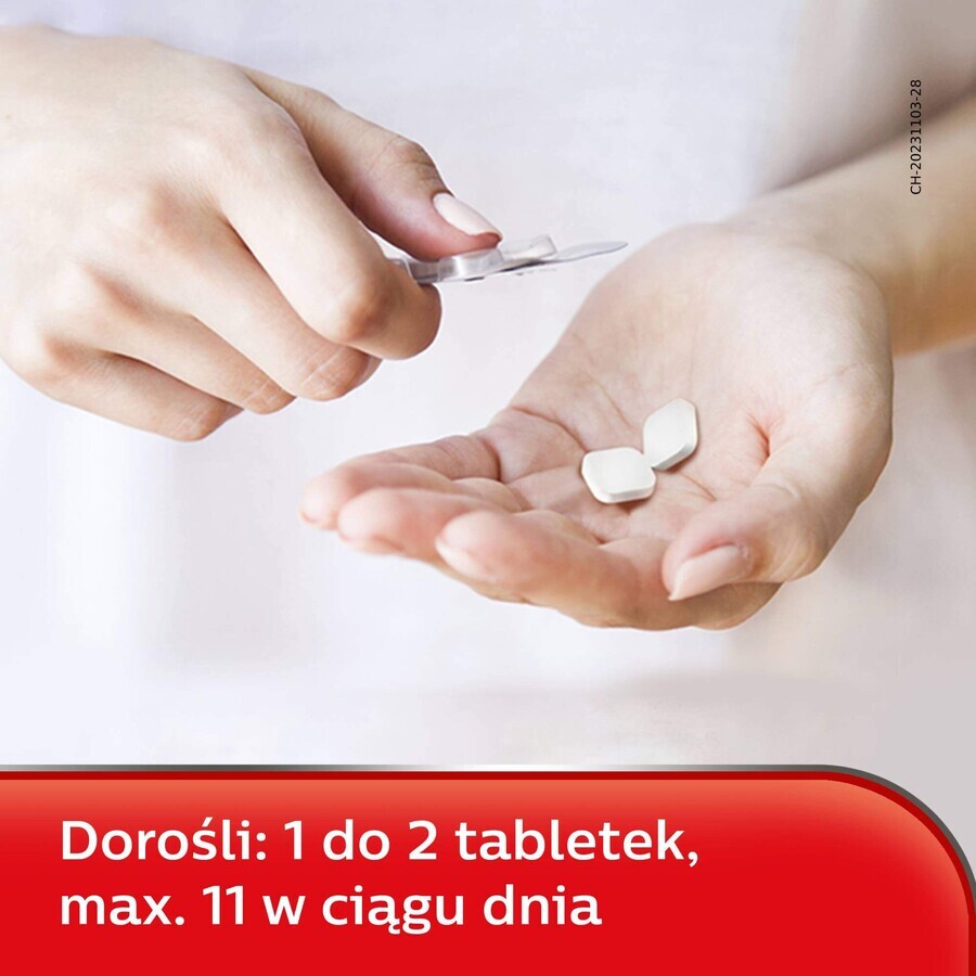 Rennie Antacidum 680 mg + 80 mg, aromă de mentă, 24 pastile