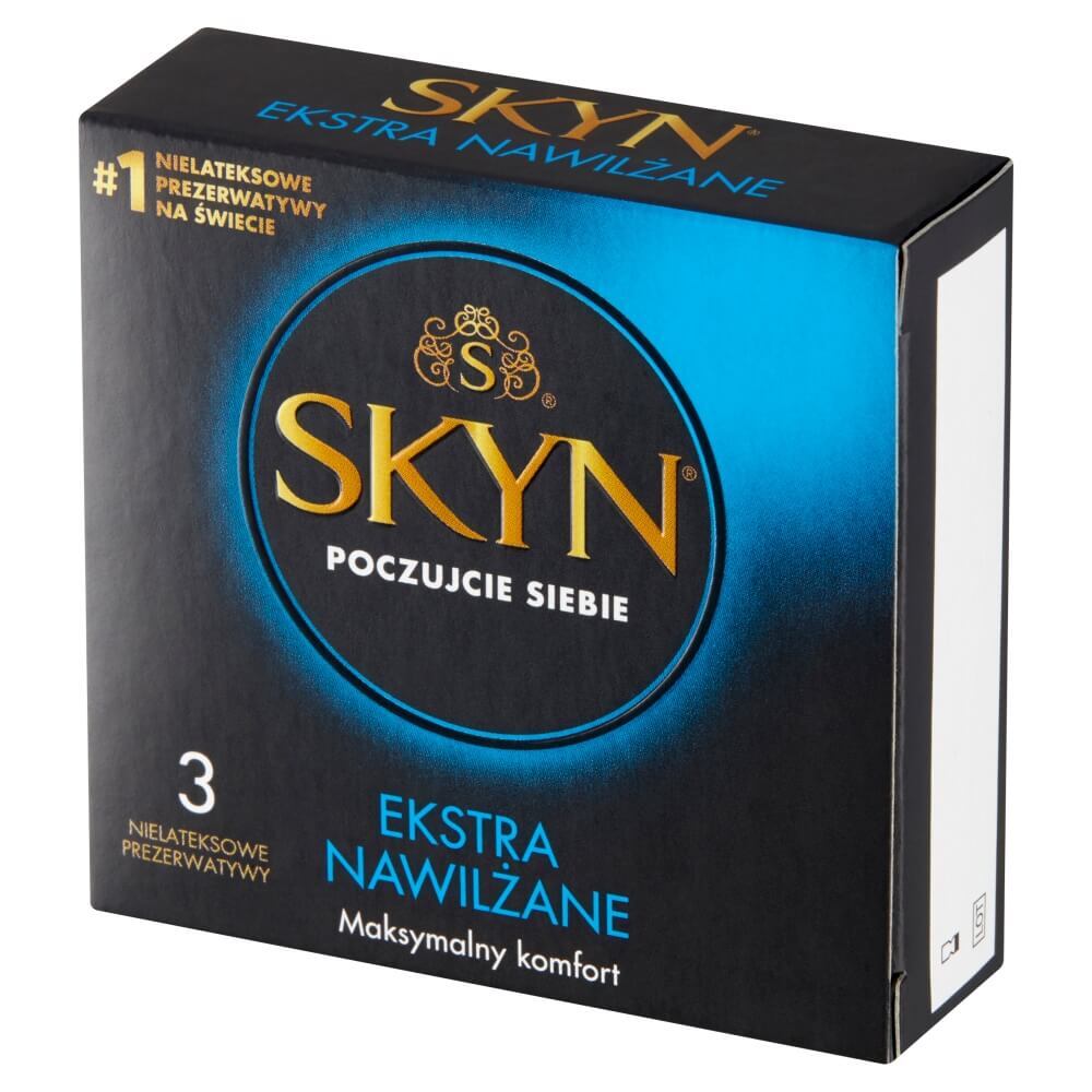 Unimil Skyn Extra Moist, prezervative fără latex, 3 bucăți