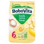 BoboVita Cereale de orez, banane, fără lapte, fără gluten, după 6 luni, 180 g