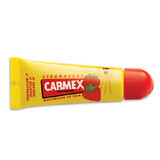 Carmex Strawberry, Lippenbalsam in einer Tube, 10 g