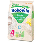 BoboVita Terci de lapte și orez, vanilie, fără gluten, după 4 luni, 230 g