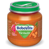 BoboVita Dinner, morcov, după 4 luni, 125 g