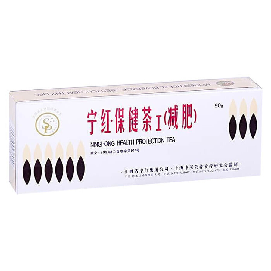 NingHong Health Protection Tea, 3 g x 30 pliculețe