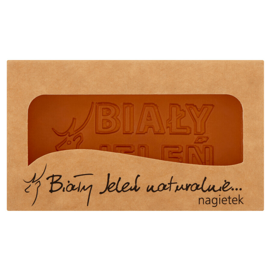 Biały Jeleń, jabón de glicerina, caléndula, 100 g