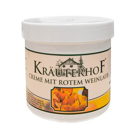 Krauterhof, bálsamo de hojas de uva roja, 250 ml