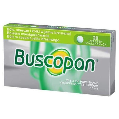 Buscopan 10 mg, 20 comprimidos