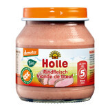 Holle, Bio dish, carne de vită pură, rasă, după 5 luni, 125 g