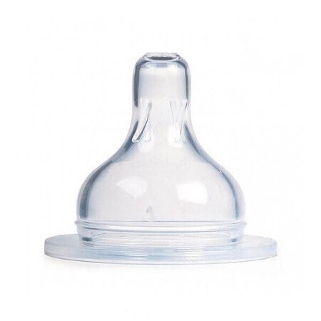 Canpol Babies Wide Mouth Baby Bottle Teat Silicone EasyStart Size 0-Mini 1pc