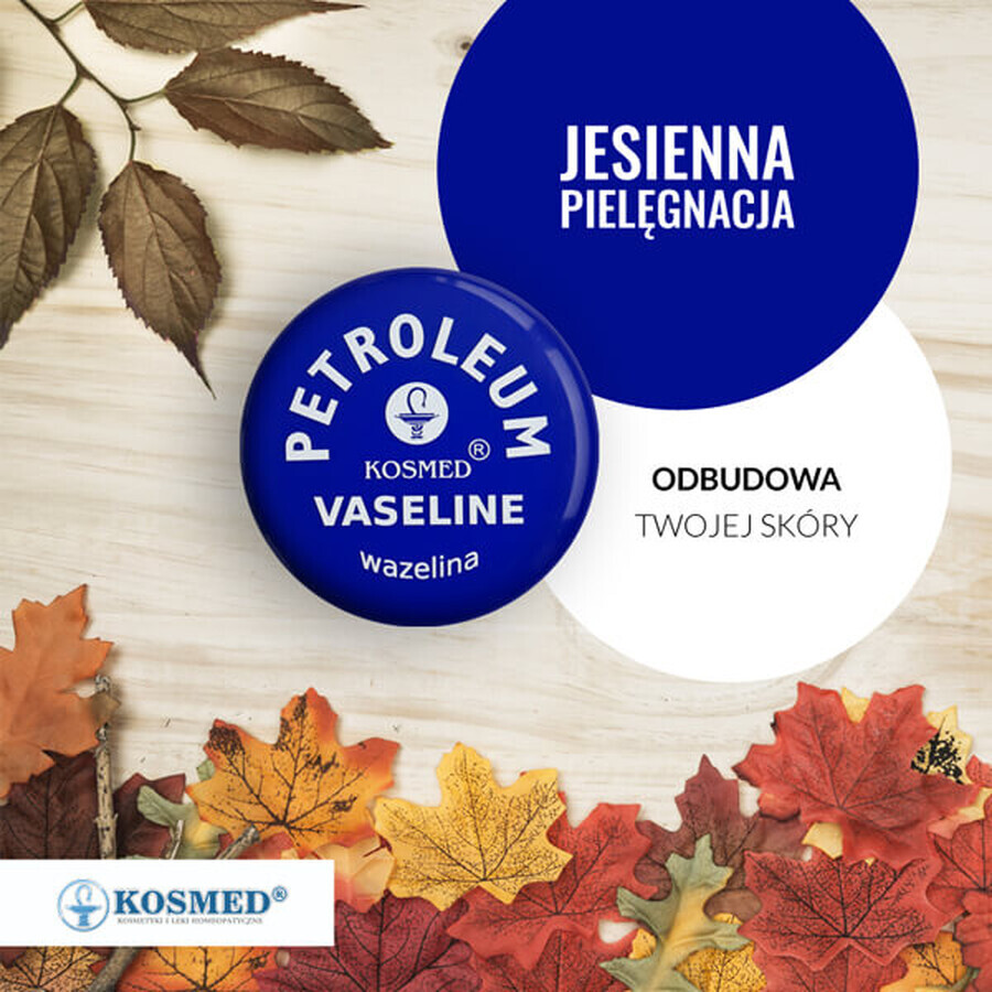 Kosmed Petroleum Vaseline, vaselină cosmetică, 100 ml