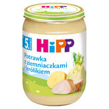 HiPP Bio dish, mâncare de cartofi și iepure, după 5 luni, 190 g