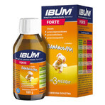 Ibum Forte 200 mg/ 5 ml, suspensie orală pentru copii de la 3 luni, aromă de banane, 100 g