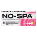 No-Spa 40 mg, 20 comprimate