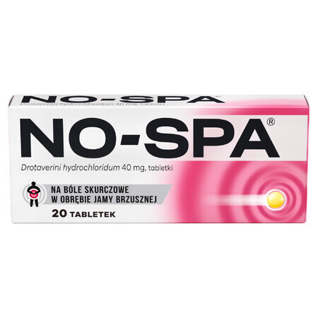 No-Spa 40 mg, 20 comprimate