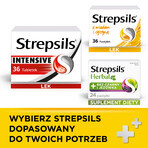 Strepsils au miel et au citron 1,2 mg + 0,6 mg, 24 pastilles dures